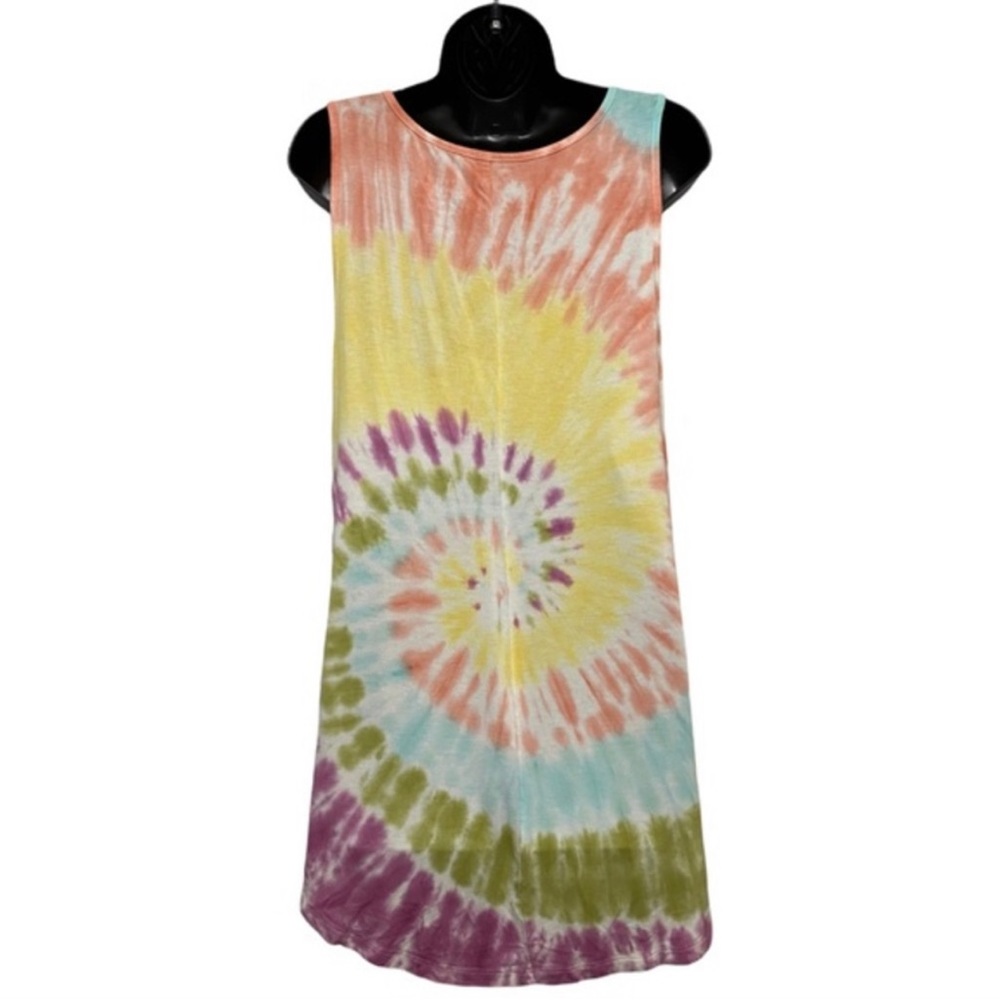 Favorite Tunic Super Soft V-Neck Tunic Tank Tie-Dye